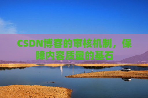 CSDN博客的审核机制，保障内容质量的基石